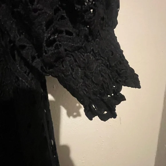 Layered with Love Plus Size Lace Crew Neck Long Sleeve Sheath Midi Dress 3X NWT - Picture 2 of 5